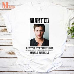 Wanted Jensen Ackles Supernatural Vintage T-Shirt, Jensen Ackles Shirt, Supernatural Shirt, Supernatural Movie Shirt, Wa