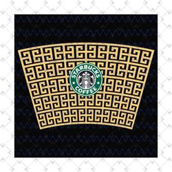 Givenchy Wrap For Starbucks Cup Svg, Trending Svg, Givenchy Starbucks, Starbucks Wrap Svg, Givenchy Wrap Svg, Givenchy C