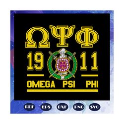 Omega psi phi 1911, Omega psi phi svg, Omega psi phi gift, Omega psi phi, Omega psi svg, Omega psi gift,psi phi sorority