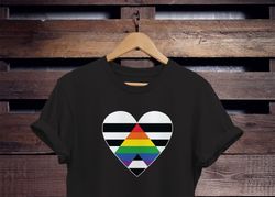 rainbow gay shirt straight ally shirt ally flag gay symbol shirt  gay af gay shirt Lesbian shirt lgbt shirt pride shirt