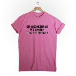 Smash The Patriarchy Tshirt, Equality Shirt, Feminist Tee, Womens Tshirt, Christmas Gift, Stocking Filler, Birthday Gift