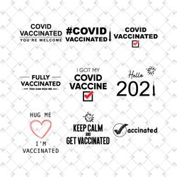 Covid Vaccine Quote Svg Bundle, Trending Svg, Covid Vaccine Svg, Vaccinate Svg, Vaccine Quote Svg, Covid Vaccinated Svg,