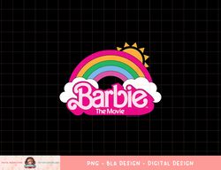 Barbie The Movie - Rainbow Logo png, sublimation copy