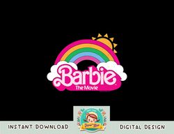 Barbie The Movie - Rainbow Logo png, sublimation copy