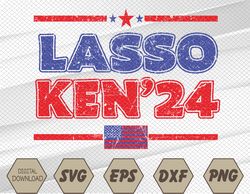 Lasso Kent' 24 Funny Usa Flag Sports 4th of july Svg, Eps, Png, Dxf, Digital Download