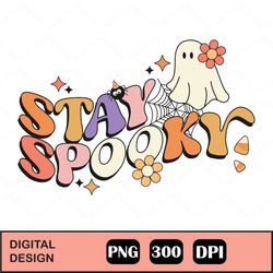 Stay Spooky Png , Groovy Halloween Png
