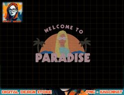 Barbie Welcome to Paradise png, sublimation copy