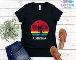 Stonewall 1969 T-Shirt, The First Pride Shirt, Pride Parade T-Shirt, LGBT Riot Tee, Parade 1969 Tee, Rainbow Sweat, Lesb