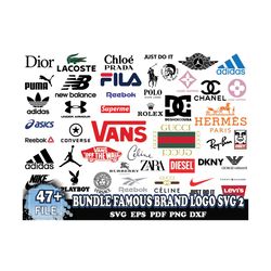Bundle Famous Brand Logo Svg 2, File For Cricut