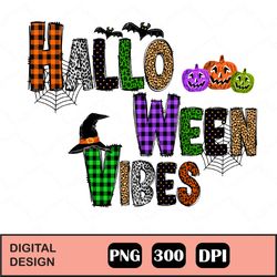 Halloween Vibes Png, Halloween Png, Spooky Season Png, Pumpkin Png, Sublimation Designs, Spooky Png