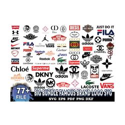 Big Bundle Famous Brand Logo Svg, File For Cricut