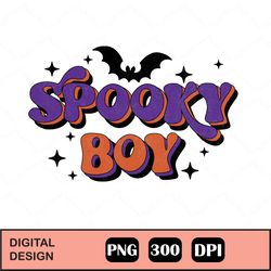 Spooky Boy Halloween Png Sublimation, Spooky Boy Png, Kids Halloween, Sublimation Design Downloads