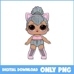 Kitty Queen Png, Kitty Queen Lol Doll Png, Queen Png, Lol Doll Png, Lol Surprise Png, Lol Surprise Doll Png, Png File