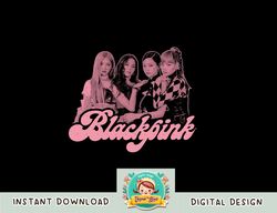 BLACKPINK Official Pink Photo Short Sleeve png, sublimation copy