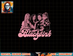 BLACKPINK Official Pink Photo Short Sleeve png, sublimation copy