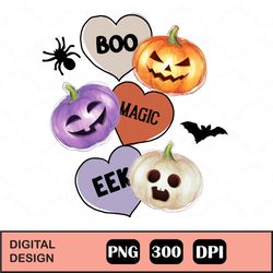 Halloween Png Pumpkin Shirt Digital Download, Sublimation Design