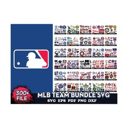 300 Files MLB Team Bundle Svg, Sport Svg, MLB Team svg, MLB Team Logo