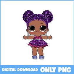 Purple Queen Lol Doll Png, Purple Queen Png, Queen Png, Lol Doll Png, Lol Surprise Png, Lol Surprise Doll Png, Png File