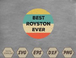 Royston Name Svg, Eps, Png, Dxf, Digital Download