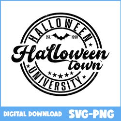 Halloween University Svg, Ghost Svg, Halloweentown Est 1998 Svg, Retro Halloween Svg, Halloween Svg, Png Digital File