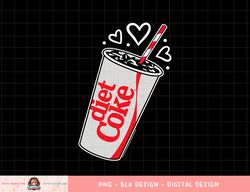 Coca-Cola - Diet Coke Heart Bubbles png, sublimation copy