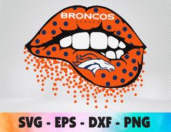 Denver Broncos Lips, Broncos svg,,NFL svg, football svg,Ai, Eps, Dxf, Jpg, football girl svg, love football svg