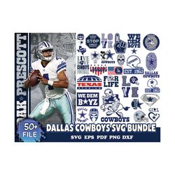 Dallas Cowboys Svg Bundle, Cowboys Logo Svg, NFL Svg, Football Svg