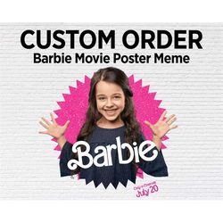 Barb Movie Poster Selfie Generator Custom Order Png