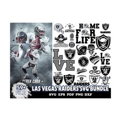 Las Vegas Raiders Svg Bundle, Raiders Logo Svg, NFL Svg, Football Svg