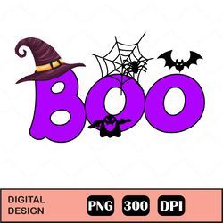 Boo Halloween Kids Sublimation Png, Boo Halloween Png Sublimation Designs Download, Clipart, Printable File, Digital Dow