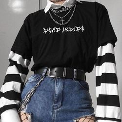 Dead Inside Shirt goth shirt,goth clothing,goth hoodie,goth