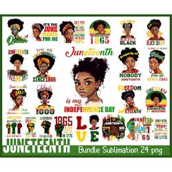 24 Juneteenth PNG bundle, juneteenth sublimation png, Free-ish, Black History svg png, juneteenth is my independence day