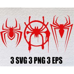 Miles Morals Svg Png Eps Spider Logo Svg Web Svg