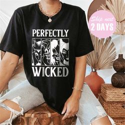 Perfectly Wicked Shirt, Disney Halloween Shirt, Halloween Women's Shirt, Disney Witch Shirt, Funny Halloween Shirt, Hall