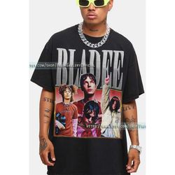 RETRO BLADEE Shirt, Bladee Vintage Shirt | Benjamin Reichwald Homage Tshirt | Bladee Fan Tees | Swedish Rapper Sweater |