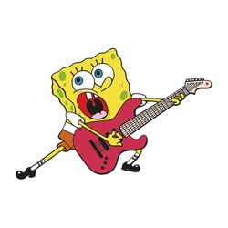 SpongeBob SVG, PNG, JPG files. Digital download.