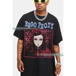 ERGO PROXY Shirt RE-I Mayer Vintage, Ergo Proxy Homage Tshirt | Ergo Proxy Fan Tees | Ergo Proxy Retro 90s Sweater, Anim