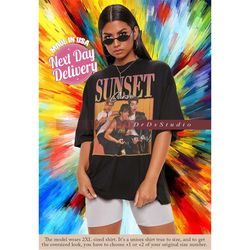 SUNSET CURVE, Julie And The Phantm Tshirt,Sunset Curve band shirt, Sunsset Curve T Shirt, Music Band T Shirt, Vintage Sh