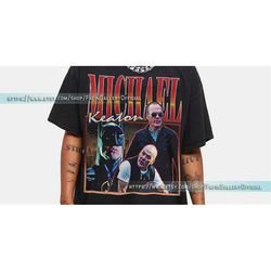 Michael Keaton Vintage Shirt | Michael Keaton Homage Tshirt | Michael Keaton Fan Tees | Michael Keaton Retro 90s Sweater