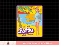 Malibu Barbie The Beach Party png, sublimation copy