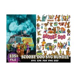 135 Files Scooby Doo Svg Bundle, Scooby Doo Clip Art, Scooby Doo Svg