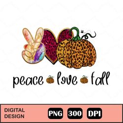 Halloween Sublimation ,Peace Love Sublim Png, Peace Love Fall, Fall Vibes Png, Happy Fall Png, Fall Png, Autumn Png, Sub