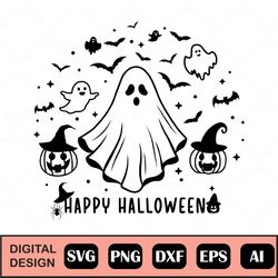 Happy Halloween Svg Halloween For Kids, Happy Halloween Svg, Halloween Svg, Halloween Svg, Halloween Png, Halloween Sign