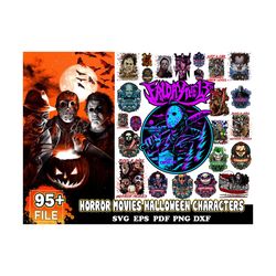 95 Bundle Halloween Png, Horror Movies Characters Png