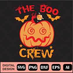 The Boo Crew Svg,Halloween Svg,Kids Halloween Svg,Funny Halloween Svg,Halloween Shirt Svg,Halloween Party Svg,Ghost Svg,