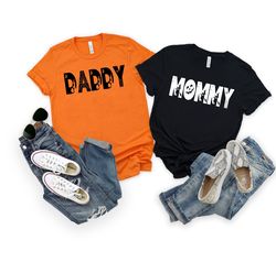 Family Halloween Shirt, Daddy Shirt, Mommy Shirt, Matching Halloween Shirts, Funny Halloween, Halloween Gift, Couples Ha