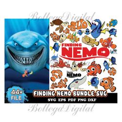 44 Finding Nemo Bundle Svg, Nemo Svg, Mickey Svg