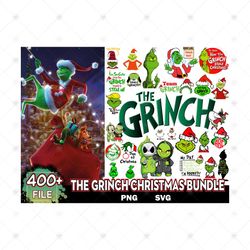 The Grinch 400 Files Svg Bundle, Grinch Christmas Svg, Christmas Svg, Grinch Svg, Xmas Svg, Christmas Bundle