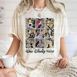 Vintage Princess Halloween Shirt, Disney Princess Witch Shirt, WDW Magic Kingdom Shirt, Disney Princess Halloween Shirt,