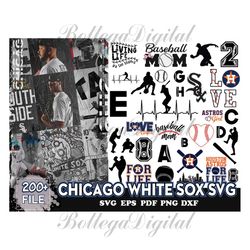 300 Chicago White Sox Svg, Sport Svg, MLB Team Svg, MLB Svg